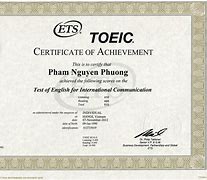 Bằng Toeic Gọi Là Gì