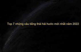 Câu Tiếng Thái Hài Hước