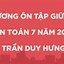 Ôn Tập Toán Thi Giữa Kì 1 Lớp 7