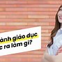 Quản Lý Giáo Dục Là Làm Gì